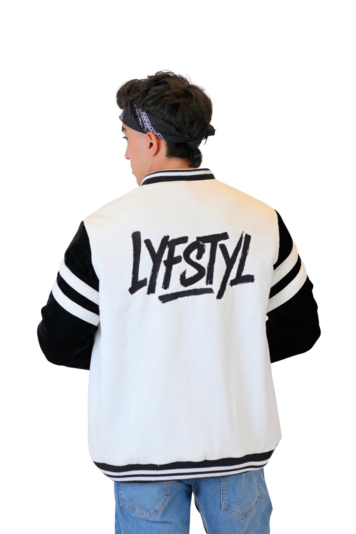 Elite Black & White Varsity Jacket – Premium Dual-Tone Collegiate Edition