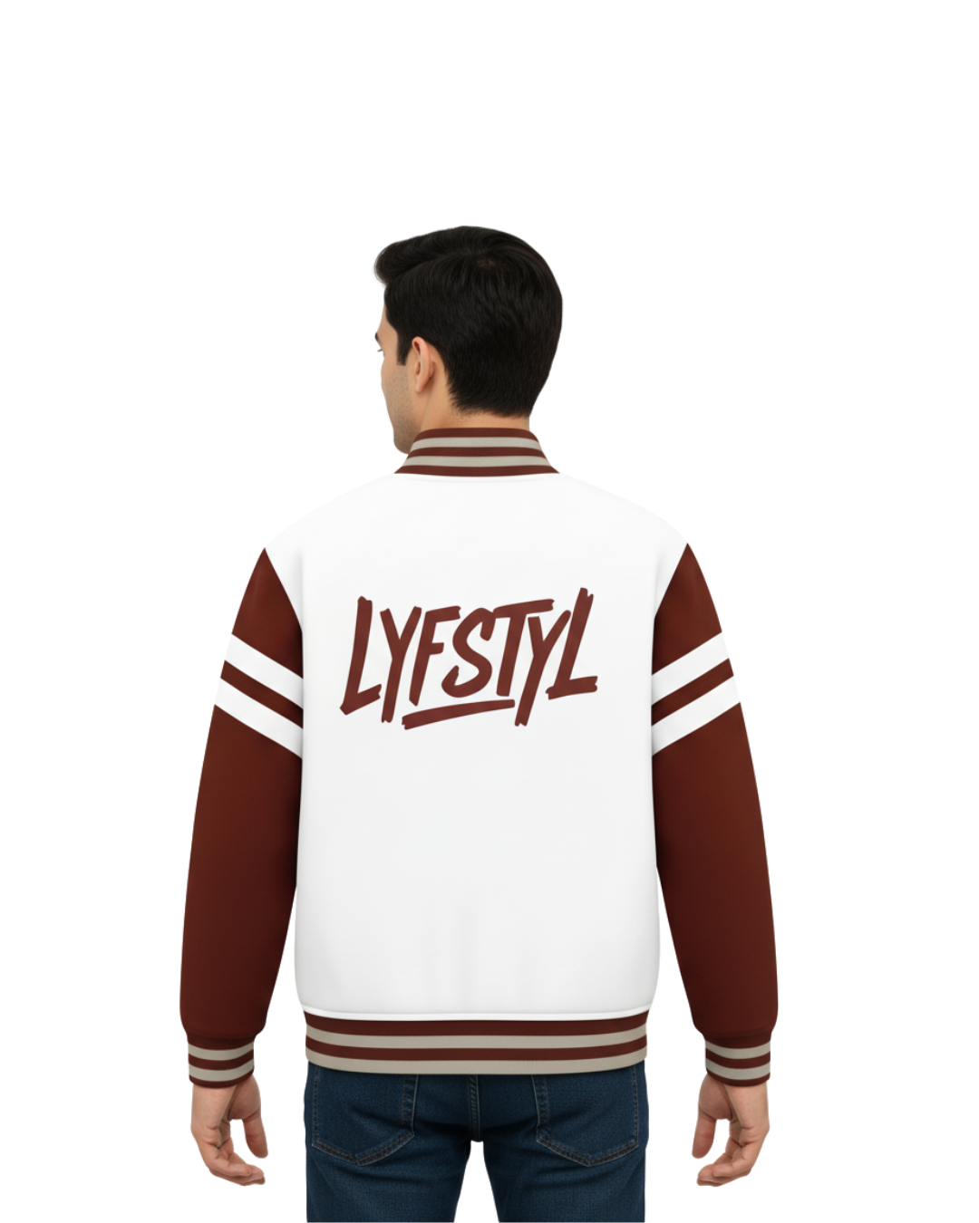 Elite Red & White Varsity Jacket – Premium Dual-Tone Collegiate Edition