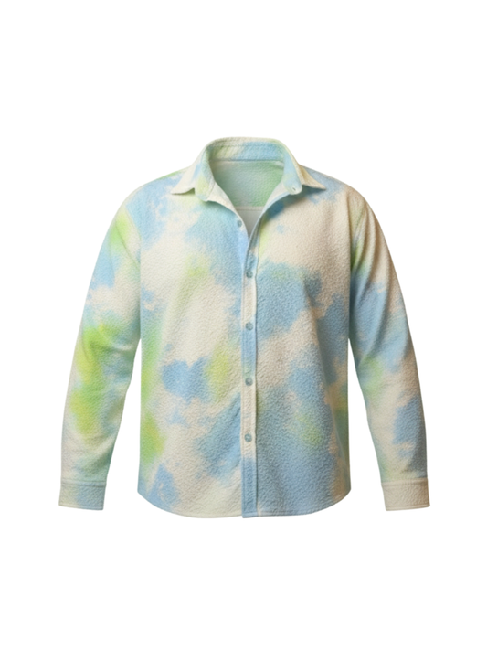 Sky Tie-Dye Fleece Shirt