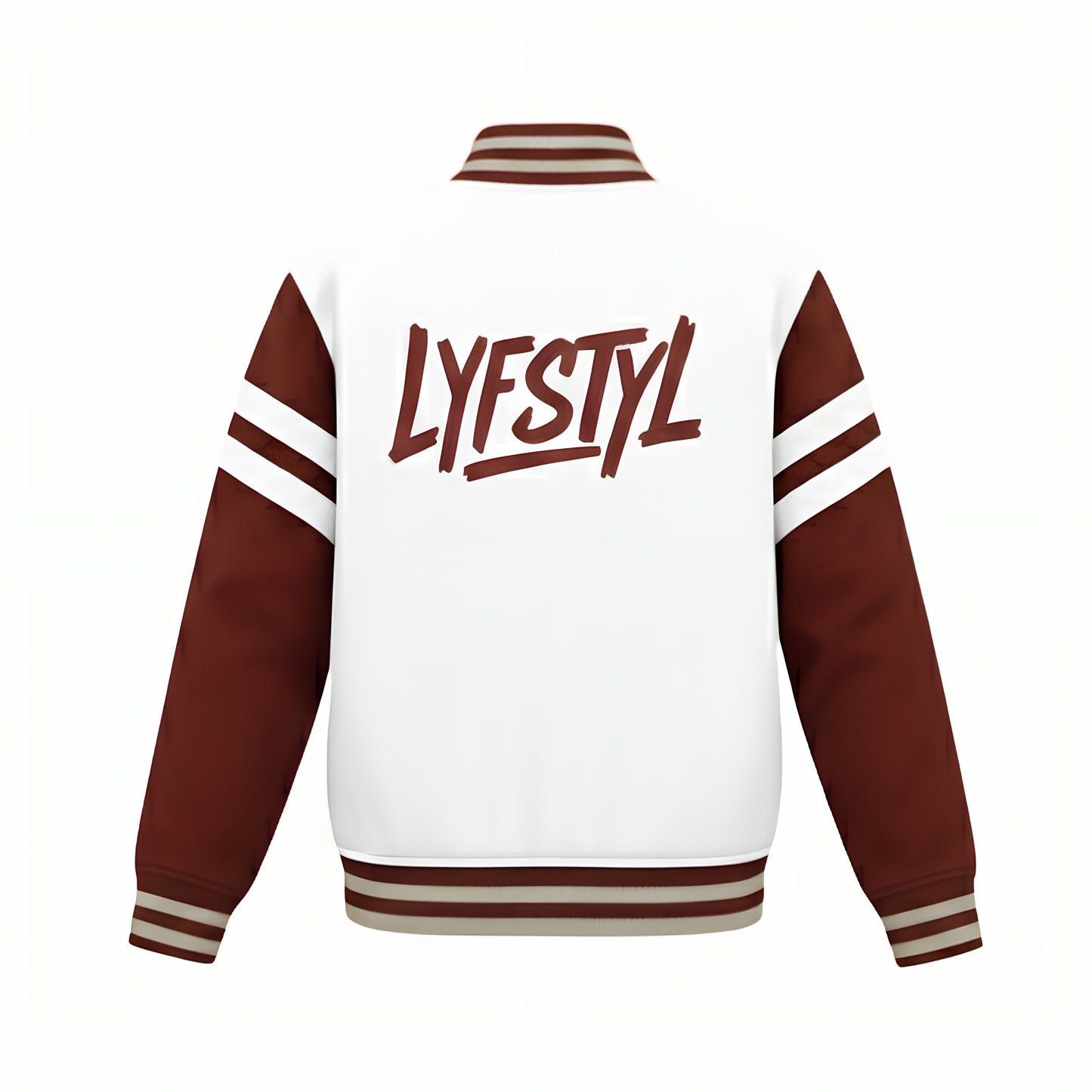 Elite Red & White Varsity Jacket – Premium Dual-Tone Collegiate Edition