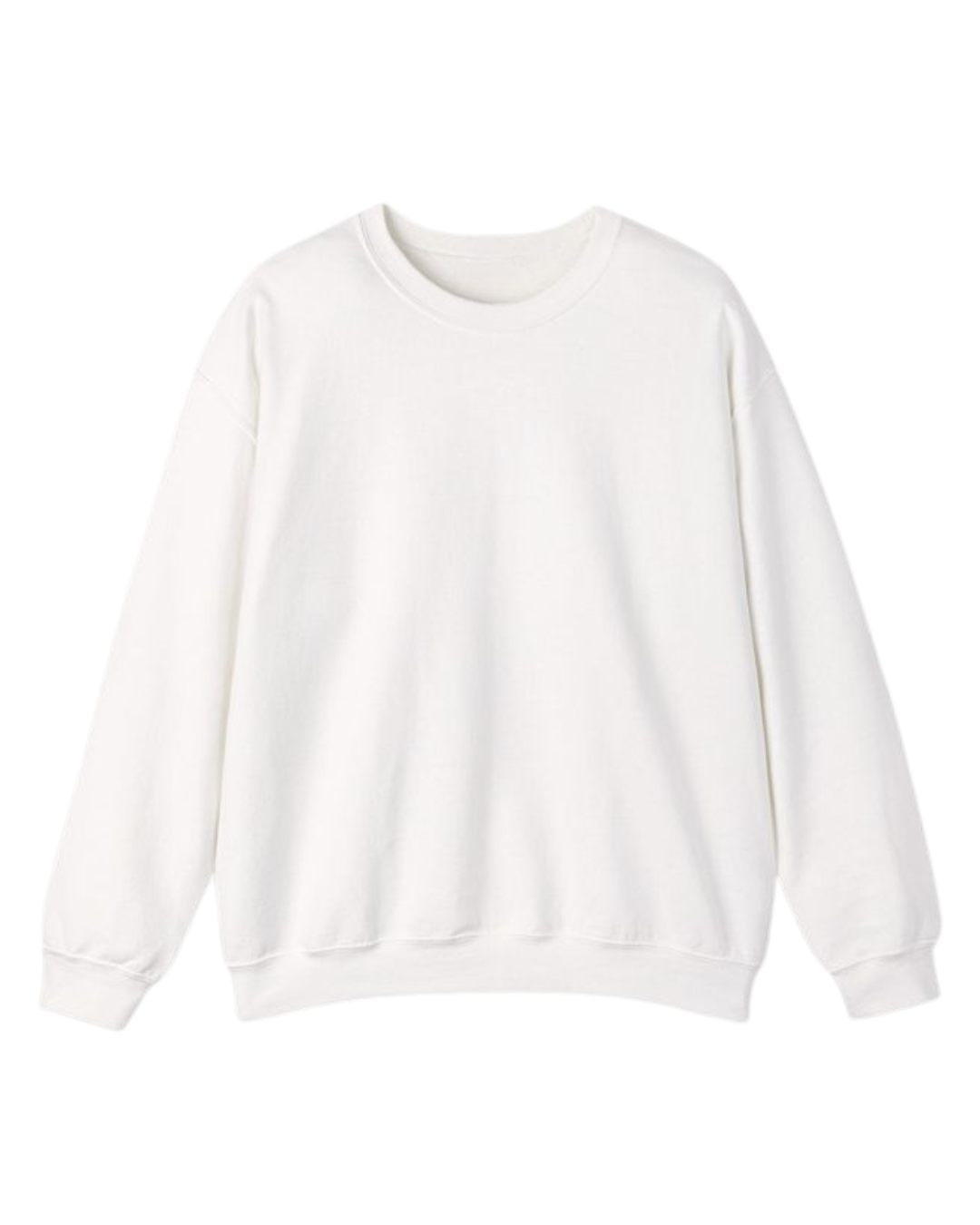 Classic White Sweatshirt – Ultra-Comfortable, Clean Look & Perfect Daily Wear