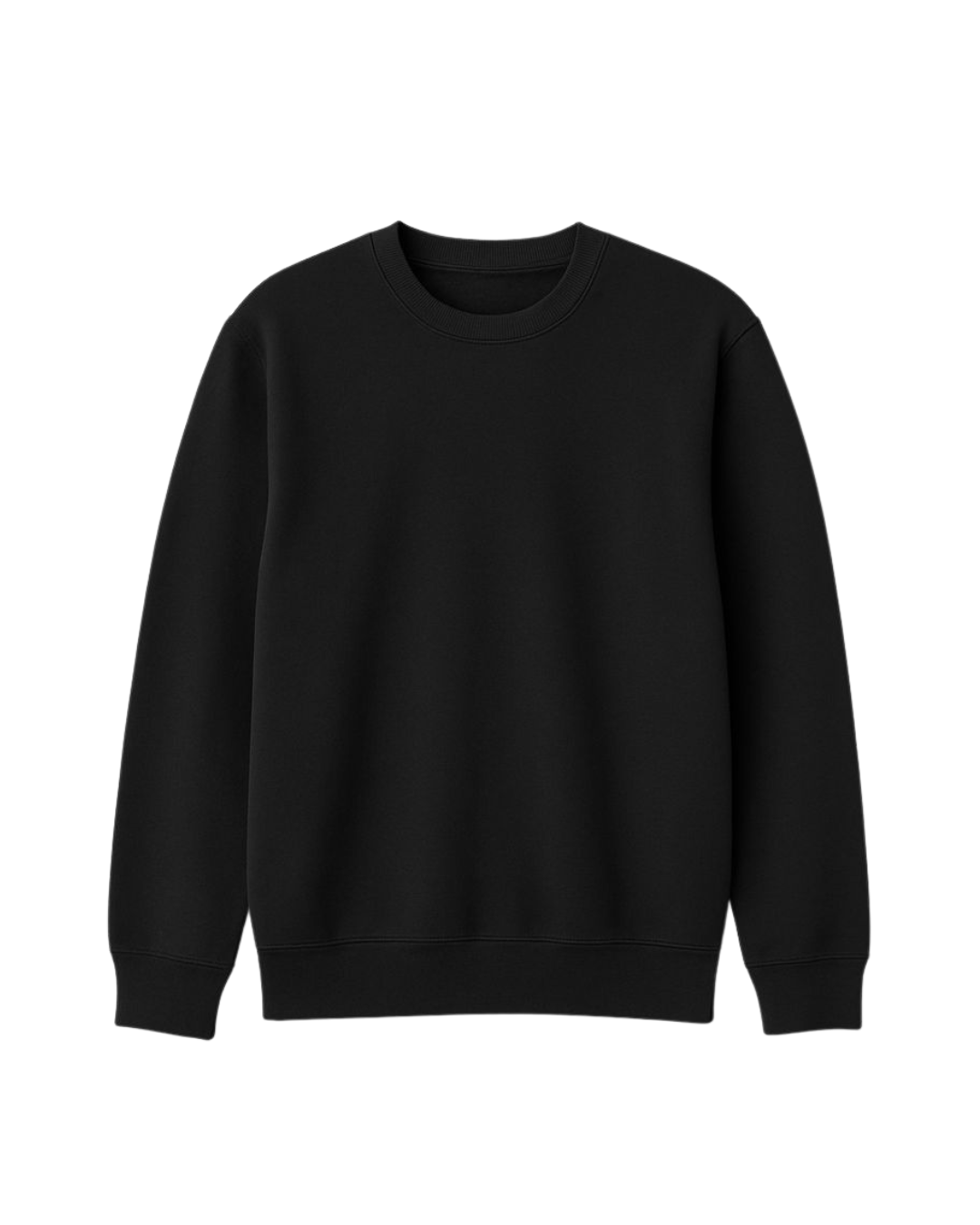 Classic Black Sweatshirt – Ultra-Comfortable, Clean Look & Perfect Daily Wear