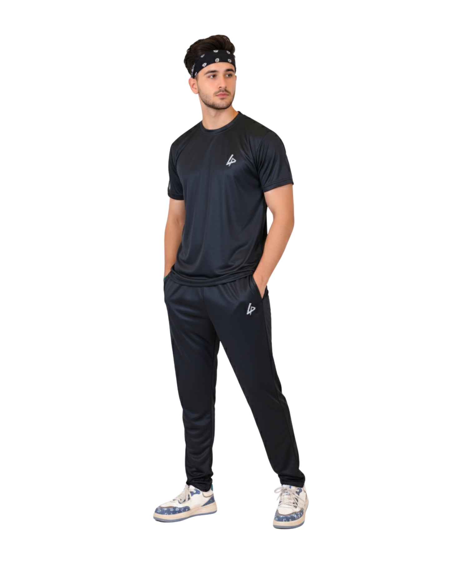 Black Dri-Fit Performance Track Suit – Lightweight & Quick Dry