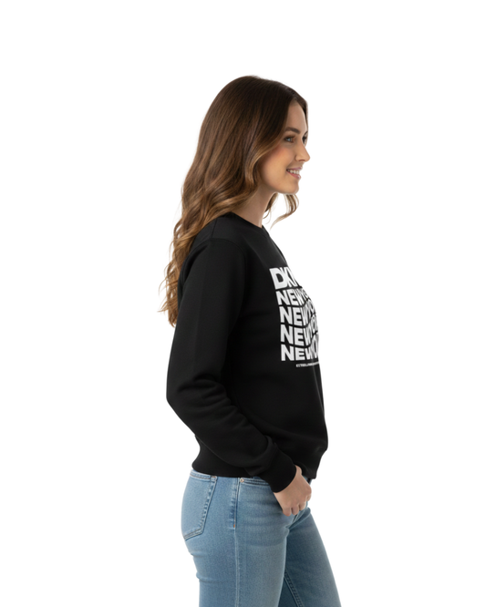 DKNY Signature New York Edition Sweatshirt with Bold Urban Streetwear Look