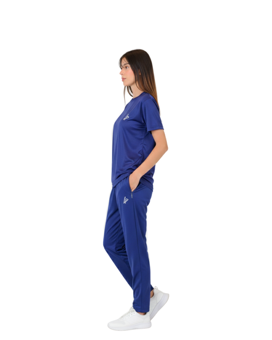 Blue Dri-Fit Performance Track Suit – Lightweight & Quick Dry
